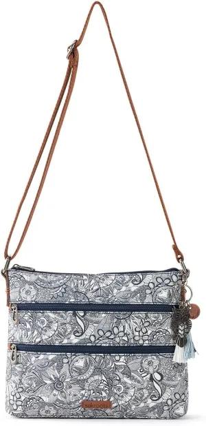Sakroots Basic Crossbody Bag in Coated Canvas