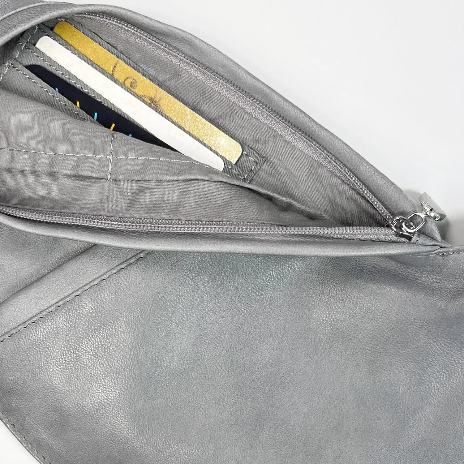 SASH Crossbody Bag - Genuine or Faux Leather Purse for Women - Travel Sling Bag with FRID-Protected Wallet