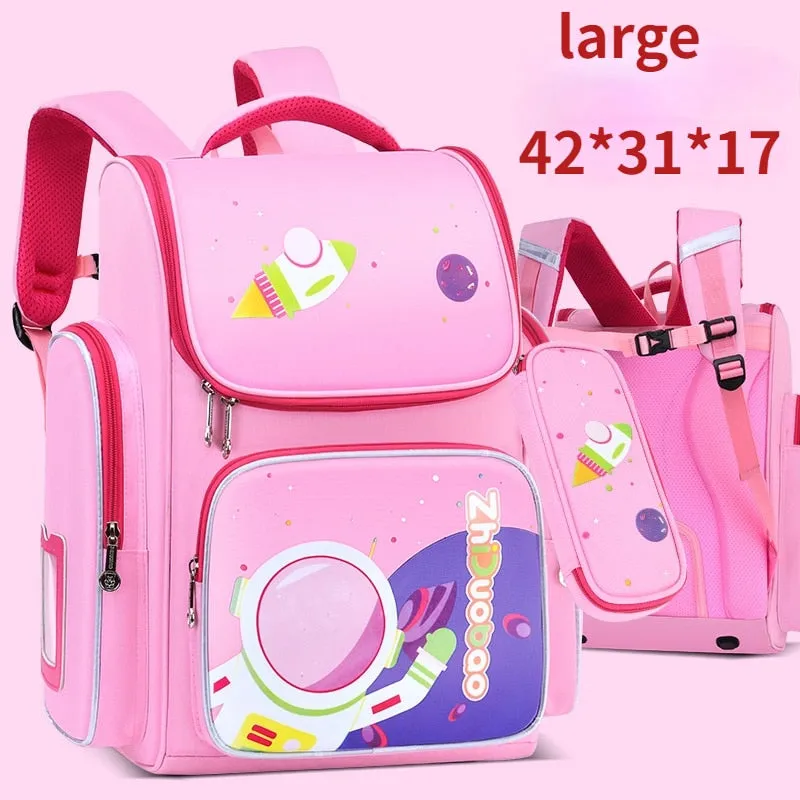School bags for Boys & Girls, Kids Cartoon Schoolbag Primary School backpack