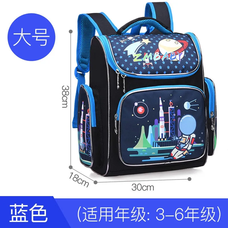 School bags for Boys & Girls, Kids Cartoon Schoolbag Primary School backpack