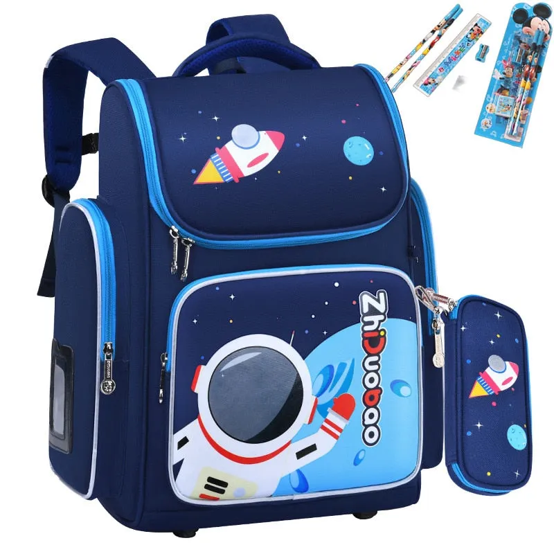 School bags for Boys & Girls, Kids Cartoon Schoolbag Primary School backpack