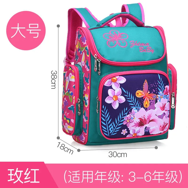 School bags for Boys & Girls, Kids Cartoon Schoolbag Primary School backpack