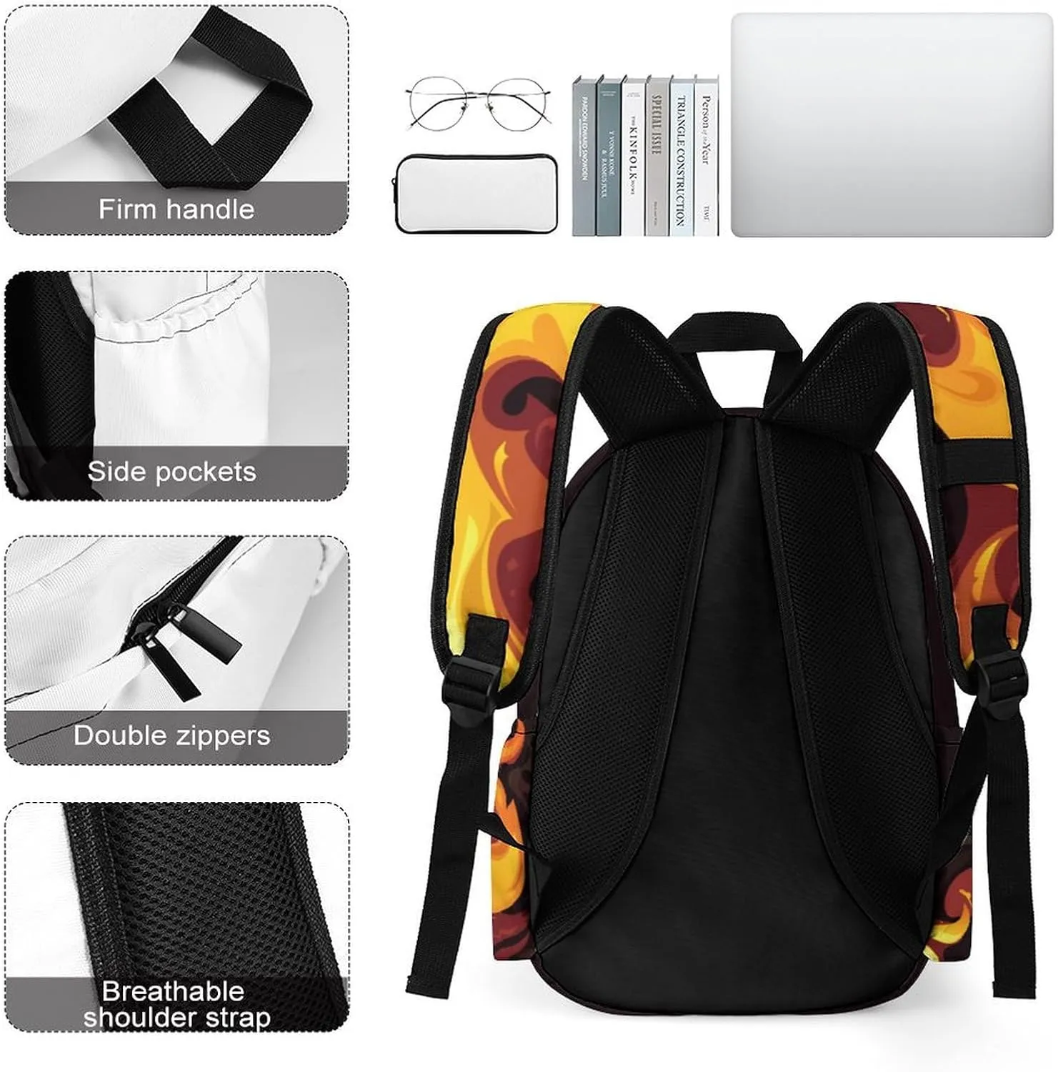 School Basketball Backpack for Boys Kids Basketball Schoolbag for Children 16 Inch Sport Bookbag Travel Backpack