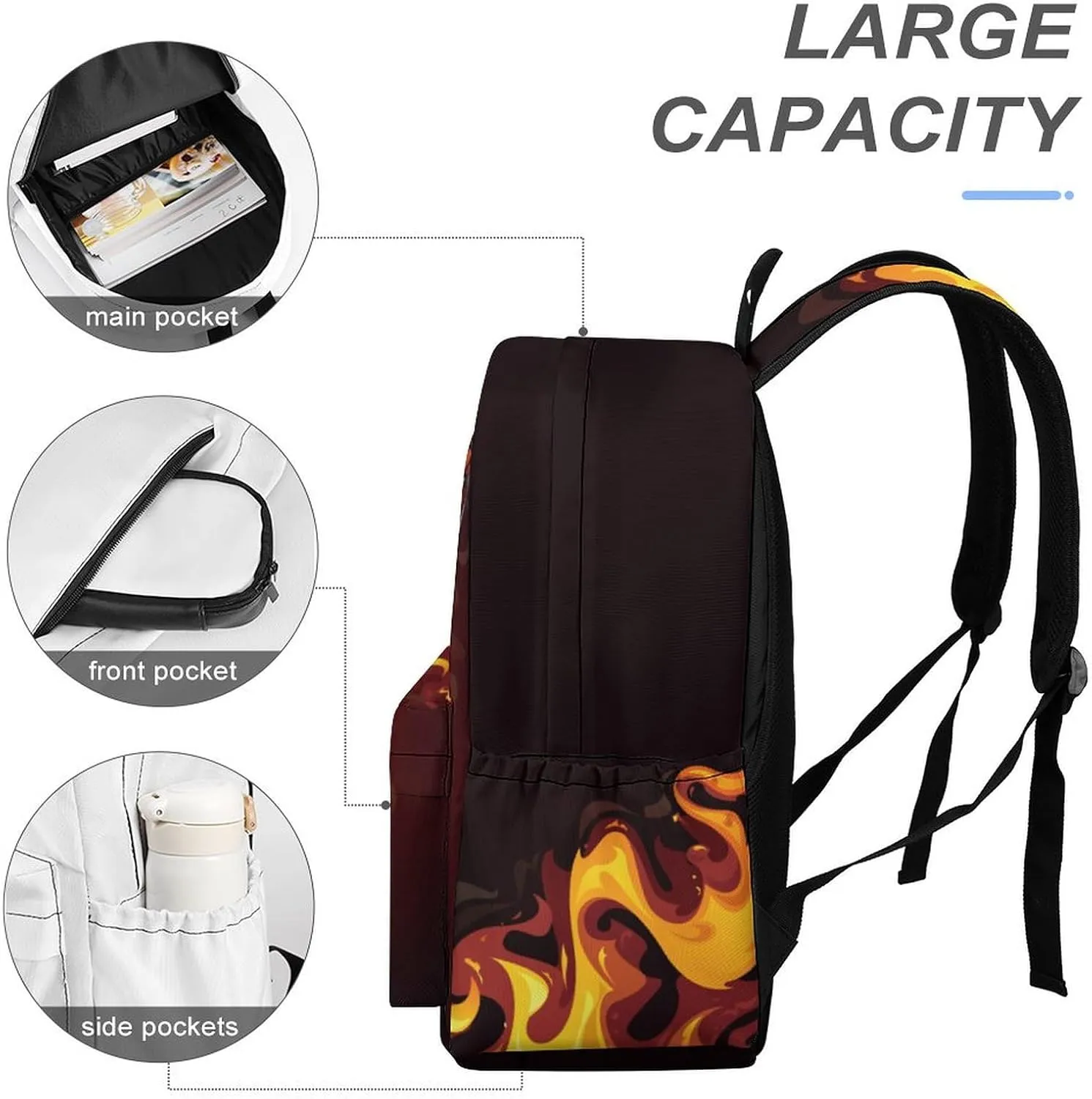 School Basketball Backpack for Boys Kids Basketball Schoolbag for Children 16 Inch Sport Bookbag Travel Backpack