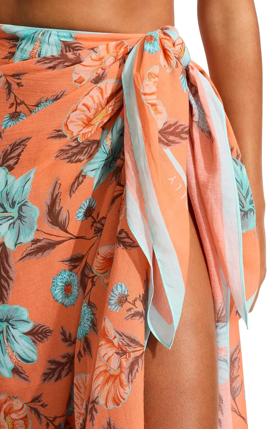 Seafolly Women's Printed Sarong Pareo Swimsuit Cover Up Wrap