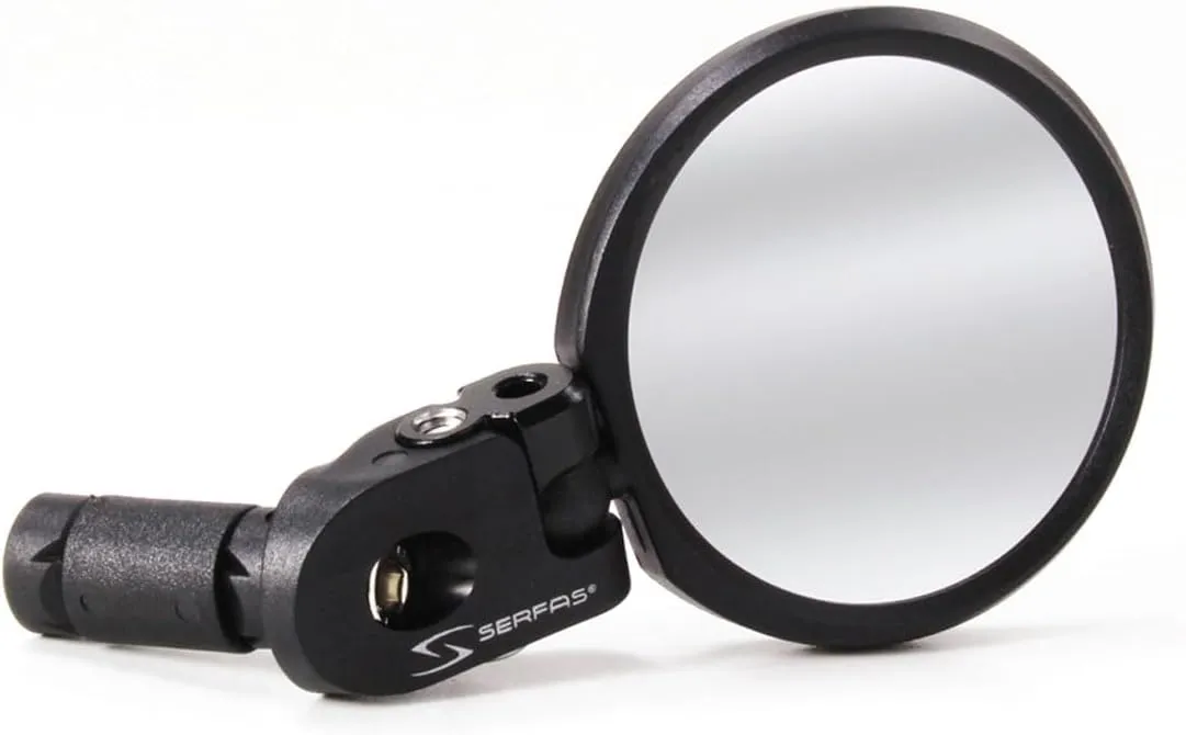 Serfas MR-3 62mm Glass Lens Bicycle Handlebar Mirror