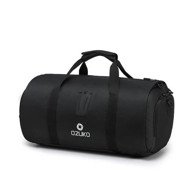 Shoe Capacity Bag Luggage Bag Multifunction with Suit Special edition Waterproof Hand Men Large Bags Trip Pouch Storage Travel Duffle OZUKO Impeccable for