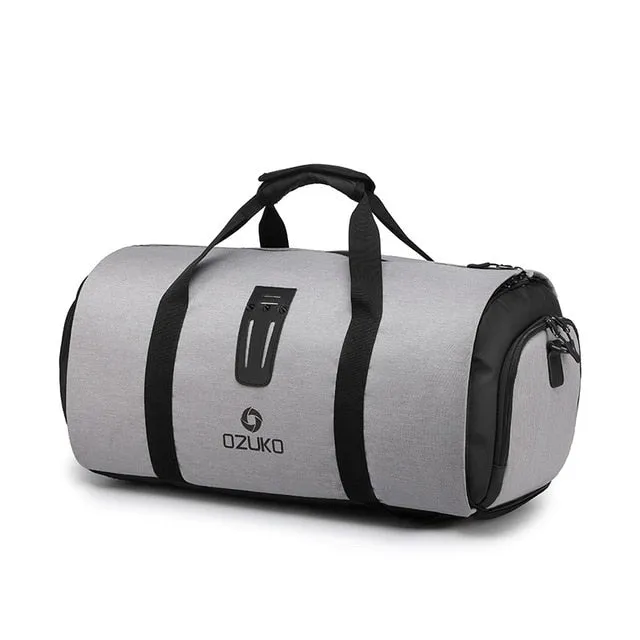 Shoe Capacity Bag Luggage Bag Multifunction with Suit Special edition Waterproof Hand Men Large Bags Trip Pouch Storage Travel Duffle OZUKO Impeccable for