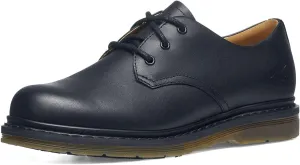 Shoes for Crews Minetta Mens Womens Unisex Non Slip Dress Work Shoes - Work & Safety Footwear, Water Resistant, Lace-up, Oxford Shoes, Wide, M15/W16.5 Black