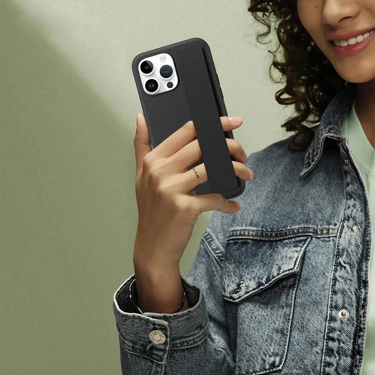 Skin Elastic Wrist Grip Case