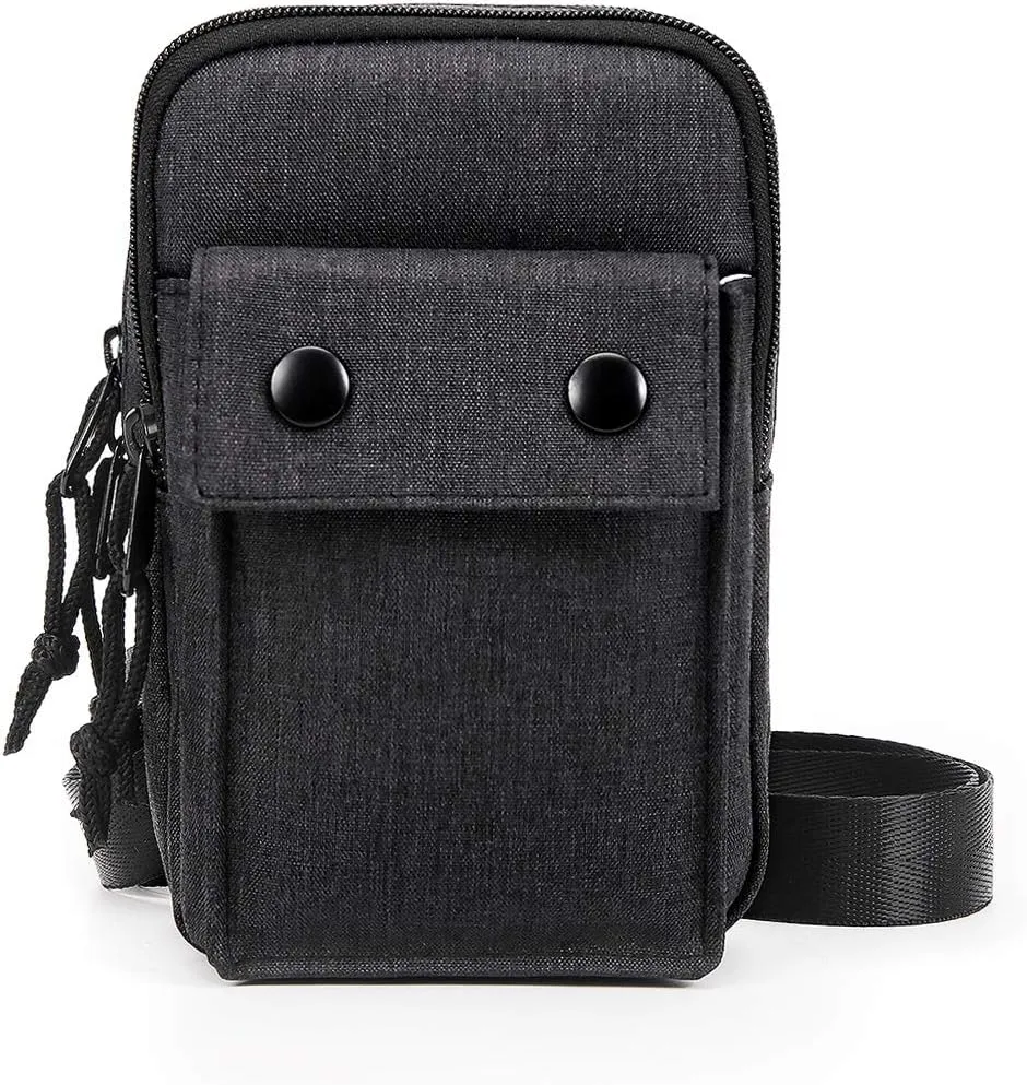 Small Crossbody Bag for Men and Women - Upgraded RFID Blocking Shoulder Messenger bag, Stylish and Easy to Carry
