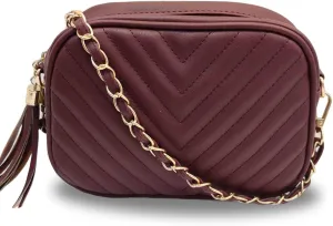 Small Crossbody Purses for Women Quilted Crossbody Shoulder Handbags Trendy Clutch Purse Camera Bag