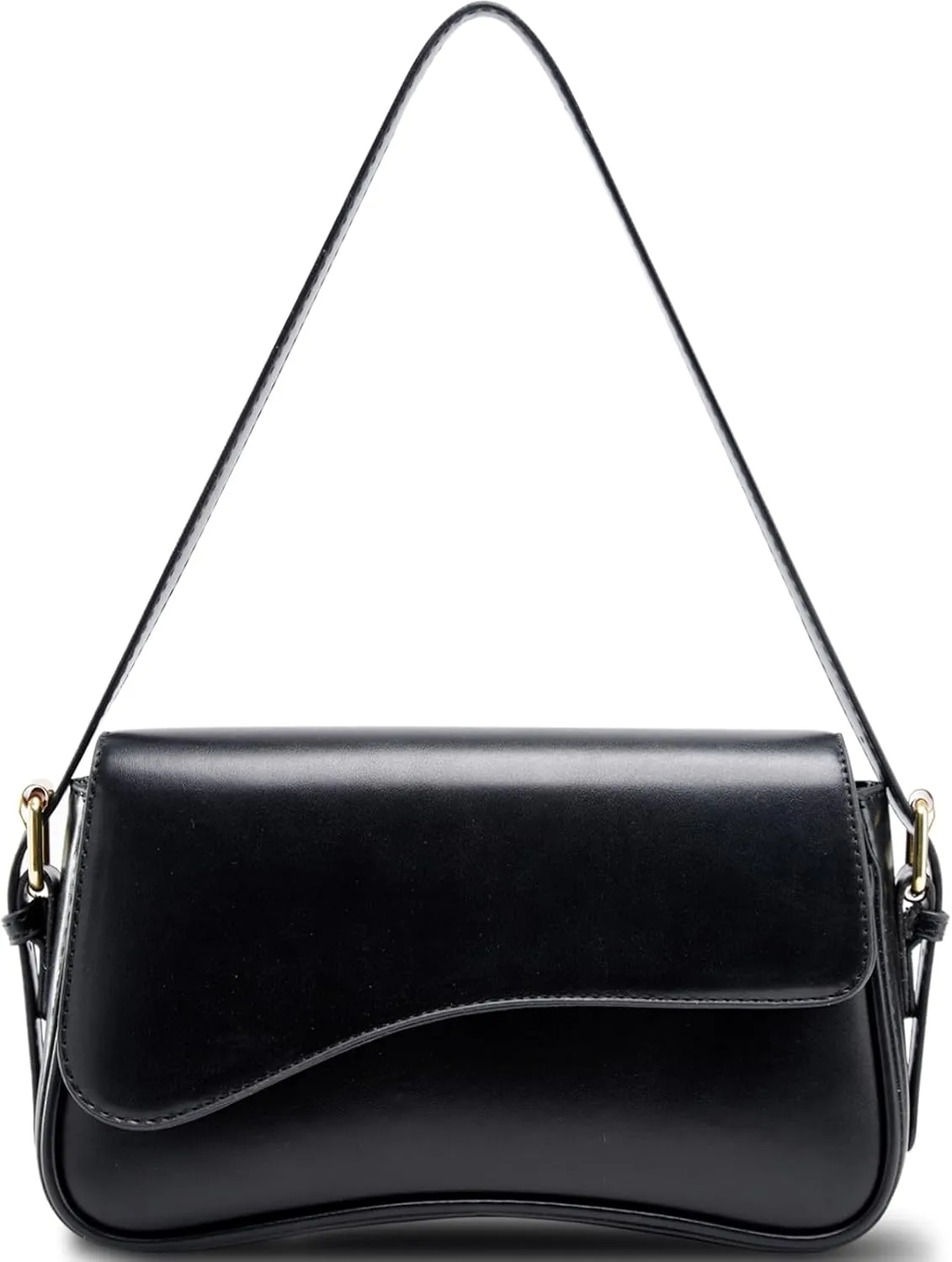 Small Shoulder Bags,Crossbody Purses for Women Vegan Leather Handbag Clutch Hobo Purse with 2 Removable Straps