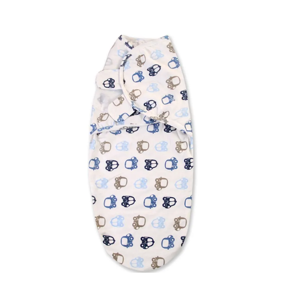Soft Cotton Baby Swaddle Blanket Newborn Infant Cartoon Printed