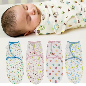 Soft Cotton Baby Swaddle Blanket Newborn Infant Cartoon Printed