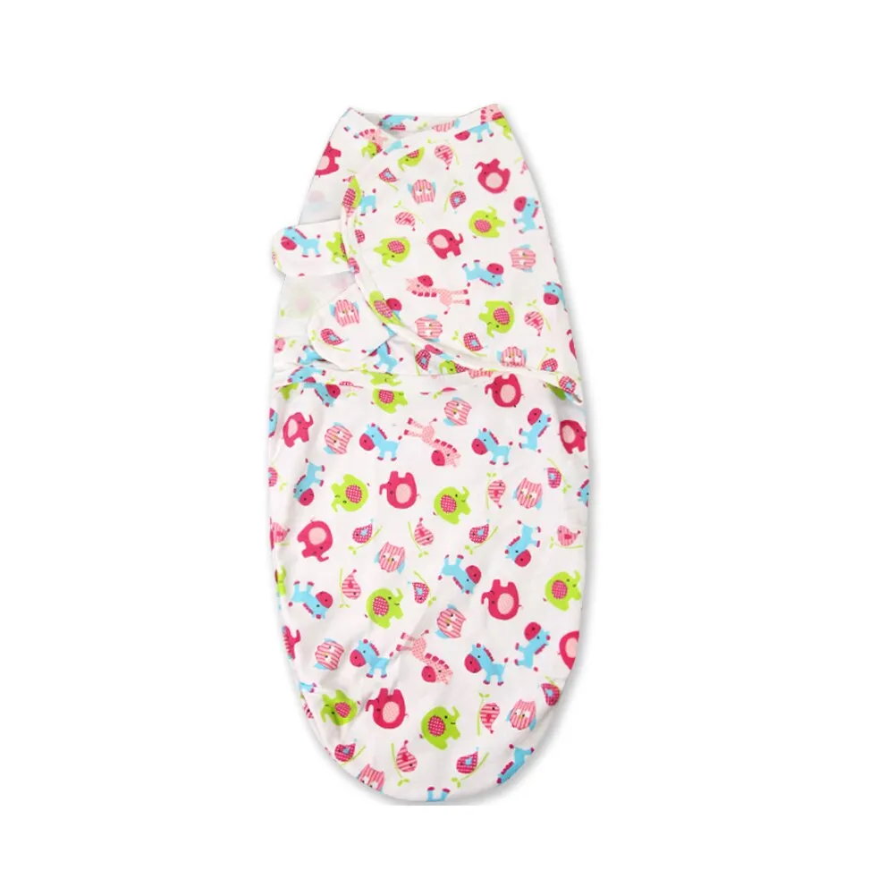 Soft Cotton Baby Swaddle Blanket Newborn Infant Cartoon Printed