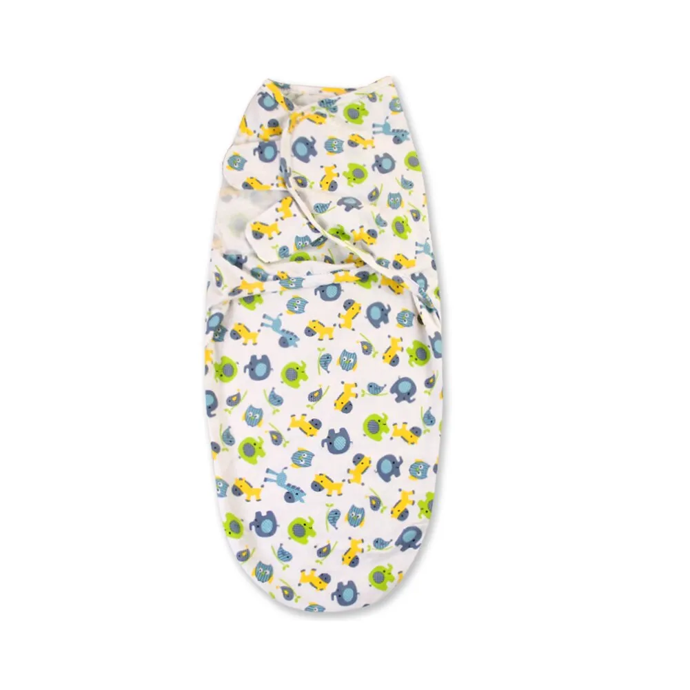Soft Cotton Baby Swaddle Blanket Newborn Infant Cartoon Printed