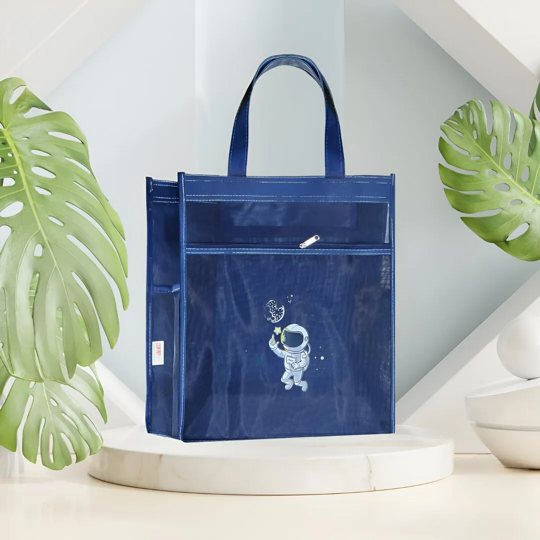 SPACE ASTRONAUT THEME MULTI-PURPOSE HANDBAG