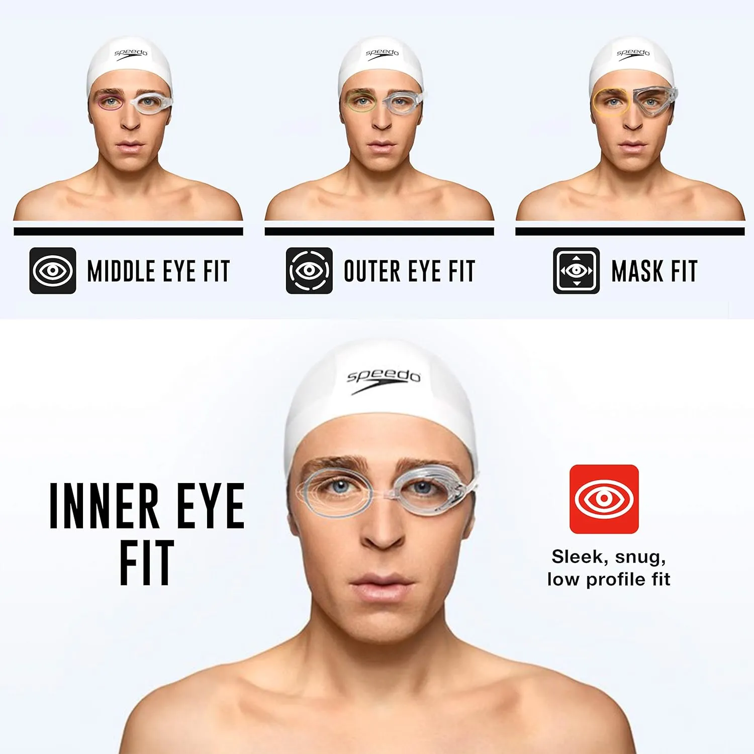 Speedo Speed Socket 2.0 Swim Goggle
