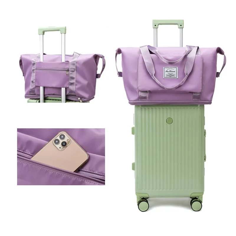 Sports Gym Bag Foldable Luggage Storage Bag