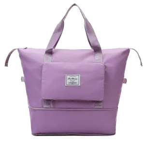 Sports Gym Bag Foldable Luggage Storage Bag