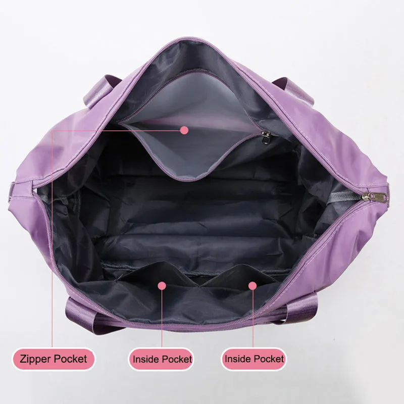 Sports Gym Bag Foldable Luggage Storage Bag
