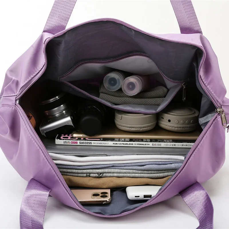 Sports Gym Bag Foldable Luggage Storage Bag