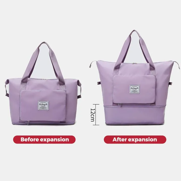 Sports Gym Bag Foldable Luggage Storage Bag