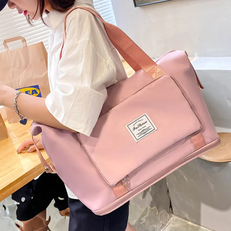 Sports Gym Bag Foldable Luggage Storage Bag