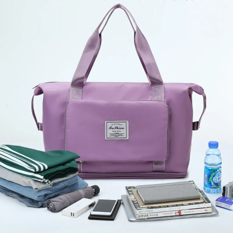 Sports Gym Bag Foldable Luggage Storage Bag