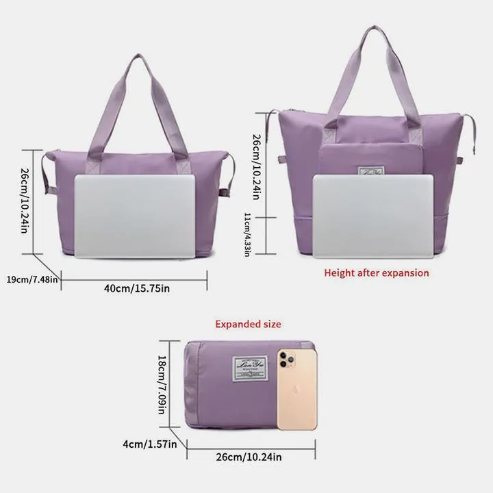 Sports Gym Bag Foldable Luggage Storage Bag