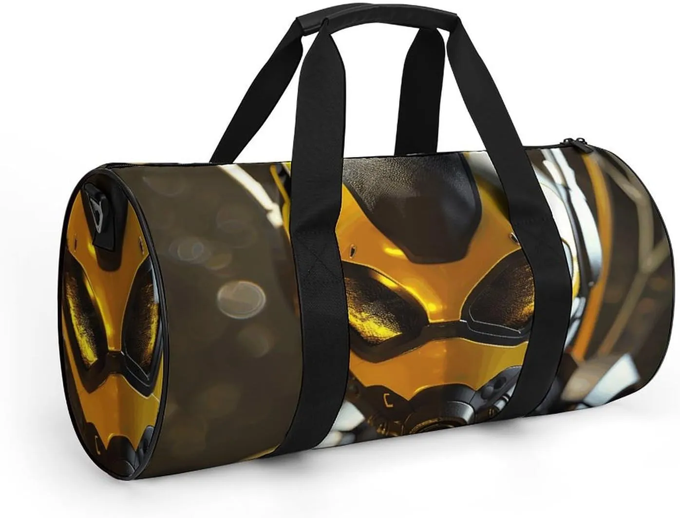 Sports Gym Bag for Women Men Travel Duffel Bag Cartoon Rendering Style Weekender Bag Canvas Carry on Overnight Bag for Travel Swimming Fitness Workout Sports Duffle Bag, 17.7in/9in/9in