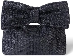 Straw Woven Purse Wallet Phone Clutch Purse Women's Bag and Purse Casual Money Coin Purse Bow Ladies Clutch Handbag