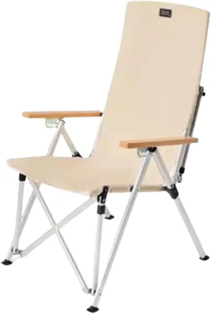 Sturdy Frame Camping Chairs High Back Chair Aluminum Alloy Picnic Chairs for Adults with Arm Rest & Storage Bag