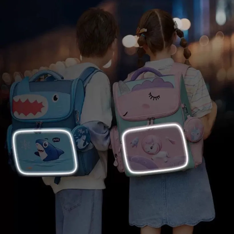 Sun Eight Surfz Ergonomic Spine Protection Primary School Bag