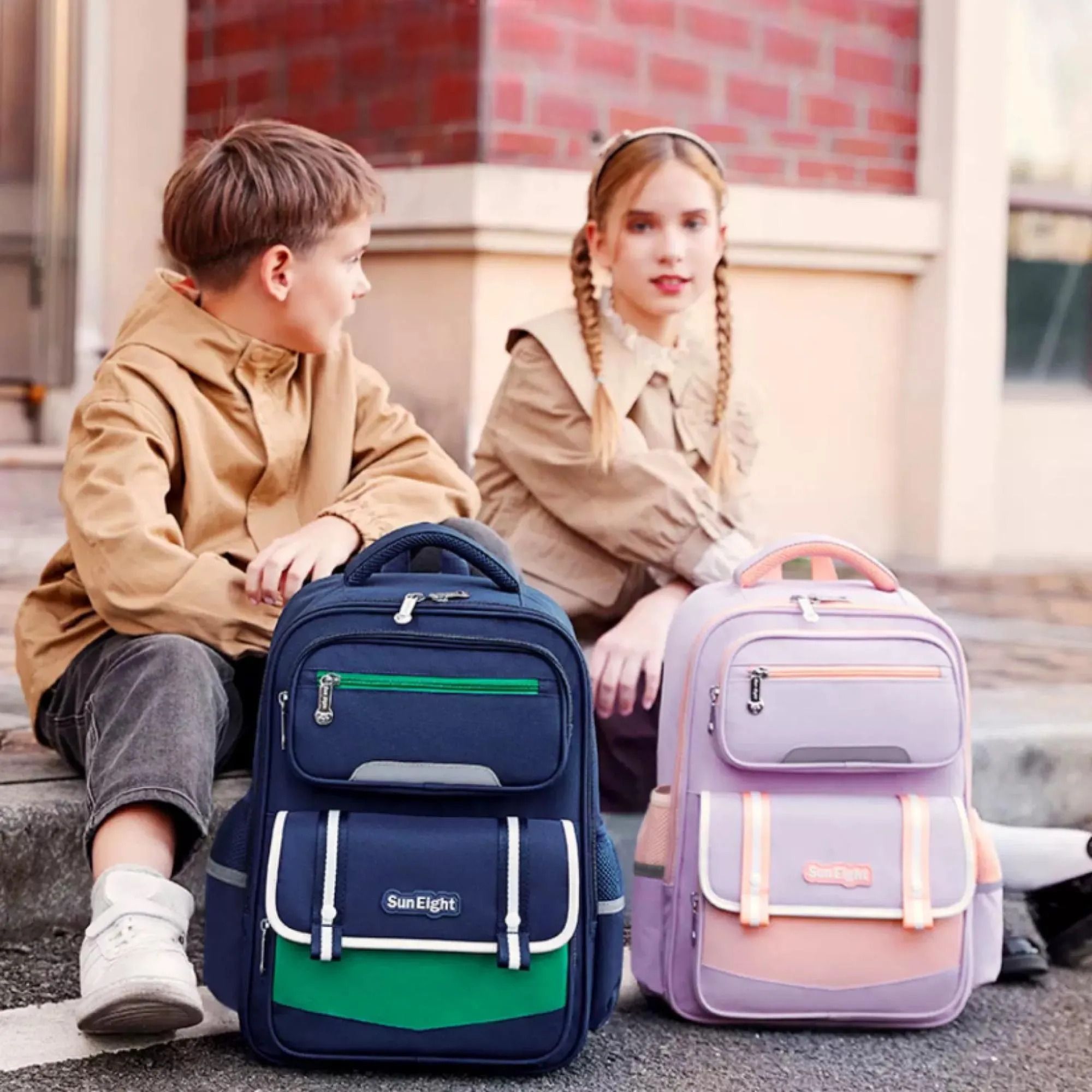 Sun Eight Swayz Ergonomic Spine Protection Primary School Bag