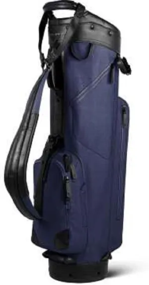 Sun Mountain Golf 2019 Canvas/Leather Cart Bag Navy-Black