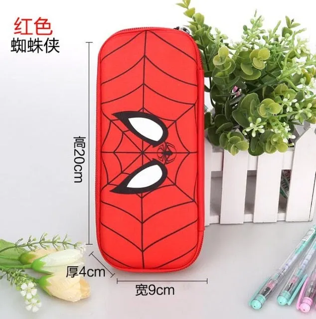 Superman Batman Spiderman Captain America Boy Girl Children Kindergarten School bag Teenager Schoolbags Kids Student Backpacks