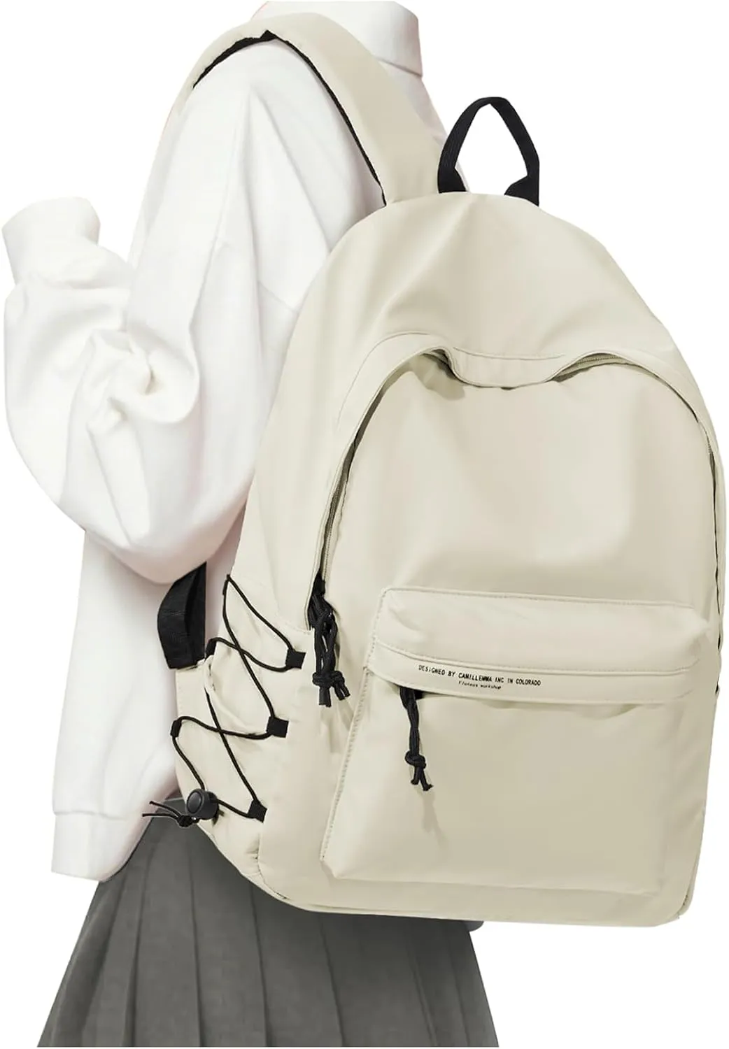 suradar School Backpack Middle High School Students Bookbag for Teens Girls Boy College Backpack for Women Men Casual Daypack