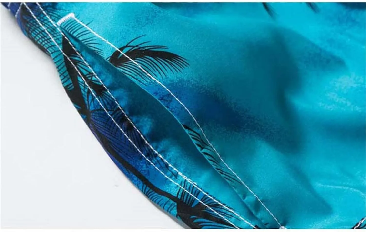 Swim Trunks 2024 Short Pants Casual Printed Short Floral Beach Splicing Fashion Beach Pants Dissolving Swim Trunks