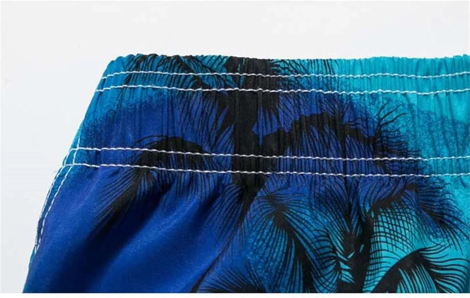 Swim Trunks 2024 Short Pants Casual Printed Short Floral Beach Splicing Fashion Beach Pants Dissolving Swim Trunks