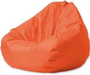 SXBCyan Floating Bean Bag for Pool,Bean Bag Chairs for Adults,Outdoor Waterproof Bean Bag Cover No Filler Garden Beach Camping Swimming Pool Floating Beanbag Pouf Chair Oxford(Orange,L-D80cm-cover)