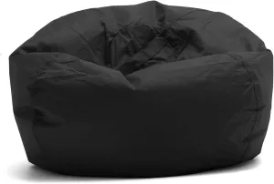 SXBCyan Floating Bean Bag for Pool,Children Bean Bag Pouf Cover Without Filler Outdoor Waterproof Oxford Beanbag Puff Salon Ottoman Pet Sofa Bed Nest (Color : Black, Size : 70cm Pouf Cover-Kids)