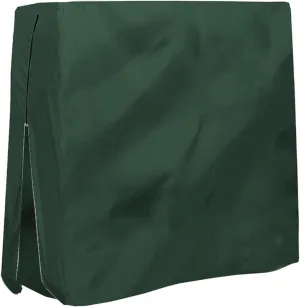 Table Tennis Table Cover 65x28x73in Green Pingpong Cover with Side Zipper Dustproof Rainproof Silver Coated Oxford Cloth Outdoor Pingpong Tennis Accessories
