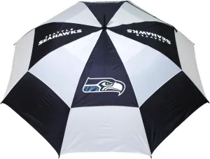 Team Golf NFL 62" Golf Umbrella with Protective Sheath, Double Canopy Wind Protection Design, Auto Open Button
