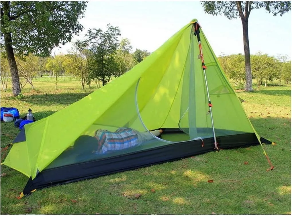 Tents for Camping Beach Tents Ultralight Camping Tent Single Person Easy Set Up Waterproof Portable No Tent Pole Instant Tent Outdoor Family Tents for Camping Hiking Traveling