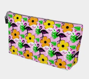The Betty | Makeup Bag | Flamingo Vibes (Pink)