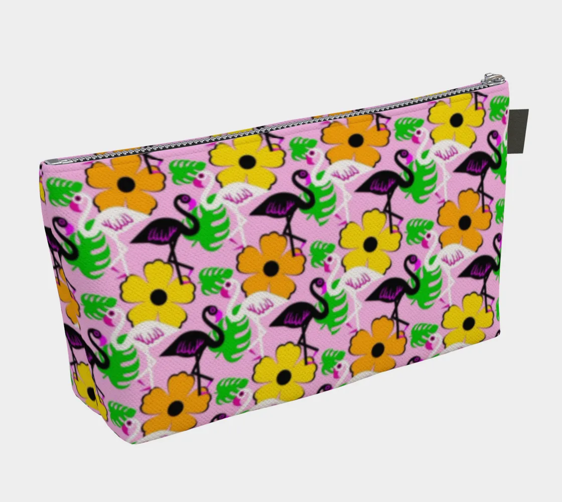 The Betty | Makeup Bag | Flamingo Vibes (Pink)