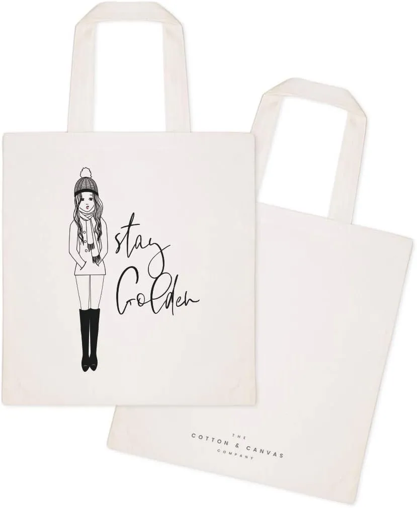 The Cotton & Canvas Co. Fashion Girl Beach, Shopping and Travel Reusable Shoulder Tote and Handbag