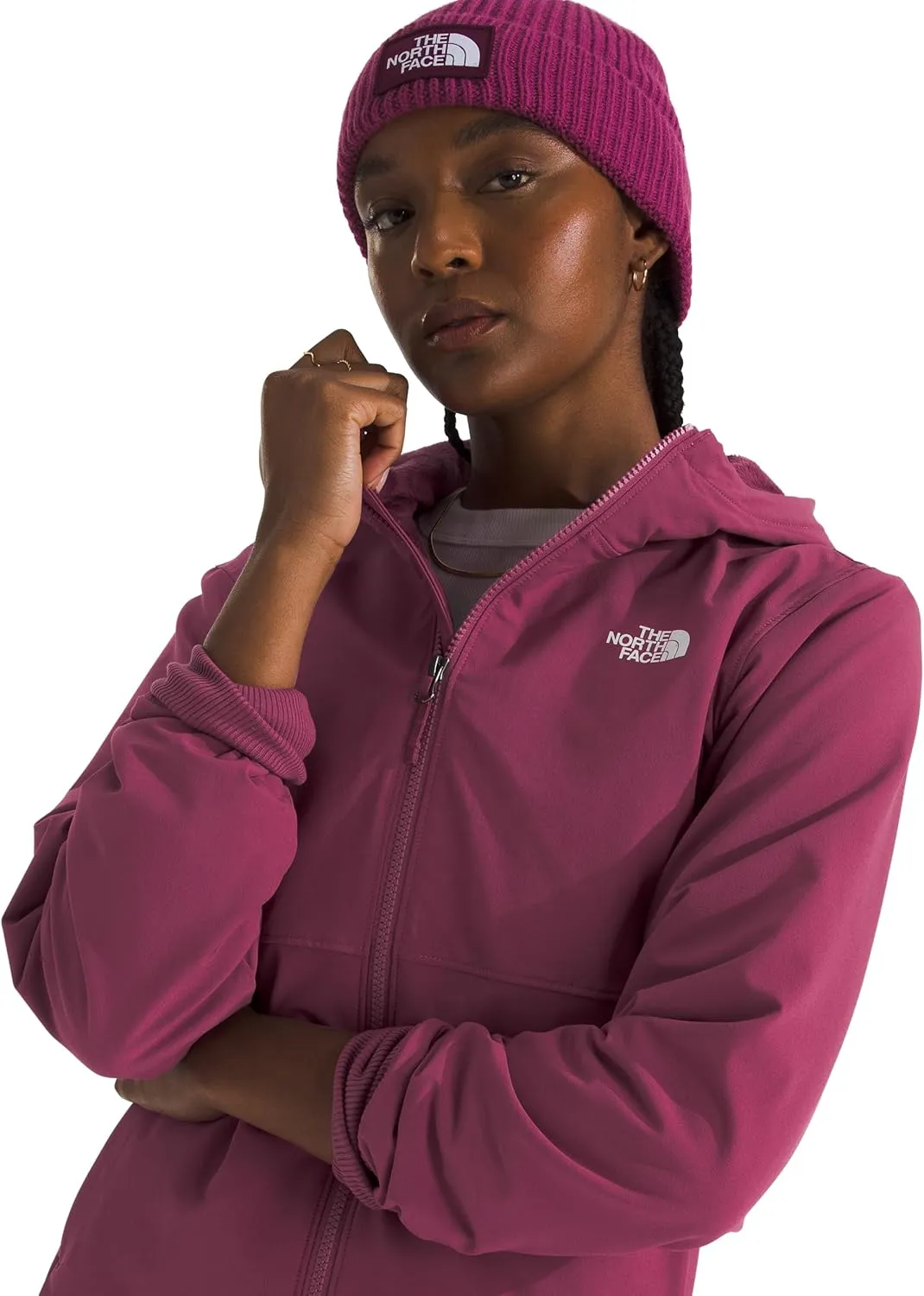 THE NORTH FACE Women's Shelbe Raschel Fleece Hooded Jacket (Standard and Plus Size)